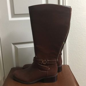 Tommy Hilfiger Wide Calf Riding Boots